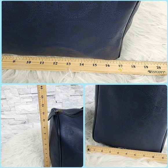 Authentic CHRISTIAN DIOR, Oblique Duffle Bag. - Picture 10 of 13